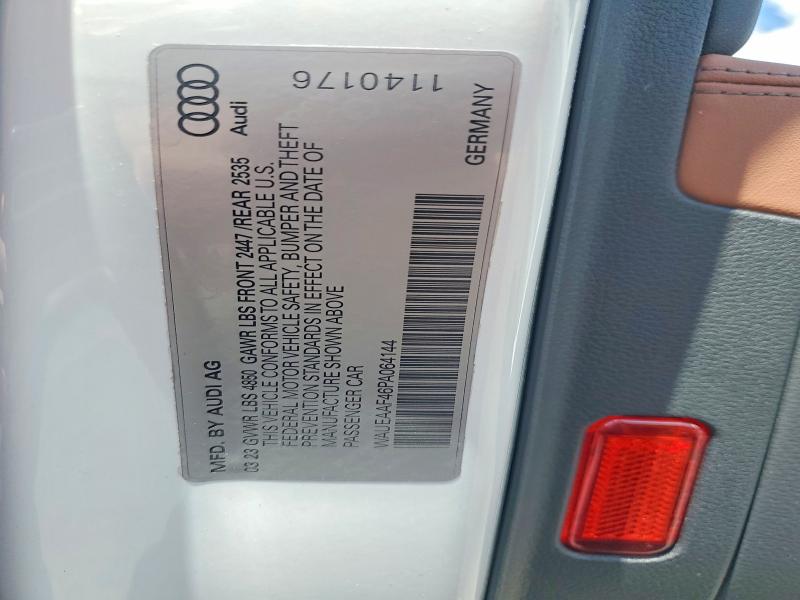 Продаж на аукціоні авто 2023 Audi A4, vin: WAUEAAF46PA064144, номер лоту: 53567736