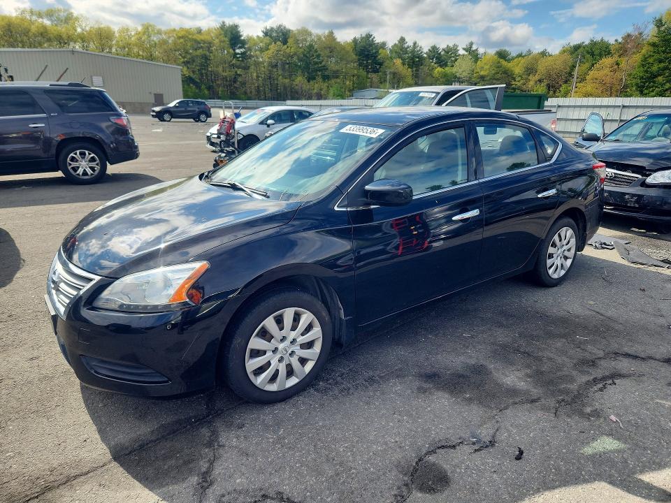 53399536 :رقم المزاد ، 3N1AB7AP0FL682881 vin ، 2015 Nissan Sentra مزاد بيع