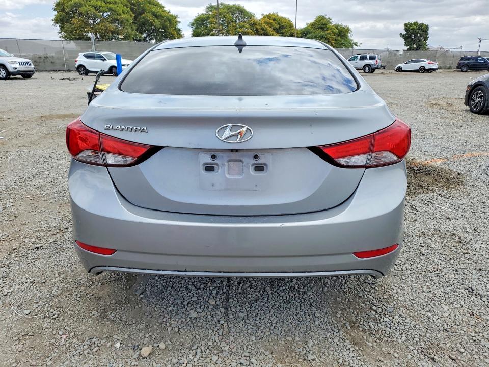 2014 Hyundai Elantra მანქანა იყიდება აუქციონზე, vin: KMHDH4AE5EU158017, აუქციონის ნომერი: 55199336