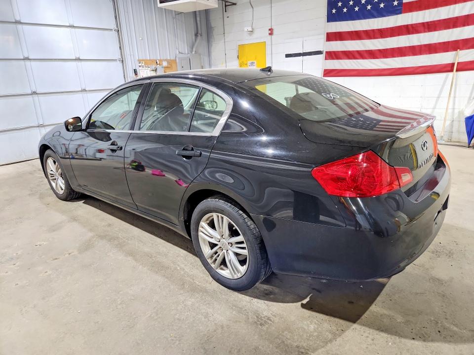 2012 Infiniti G25 Sedan მანქანა იყიდება აუქციონზე, vin: JN1DV6AR9CM862085, აუქციონის ნომერი: 54989956