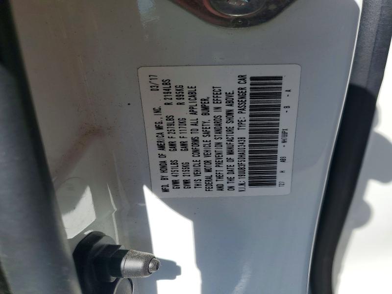 52036816 :رقم المزاد ، 19UUB3F50HA003438 vin ، 2017 Acura Tlx مزاد بيع