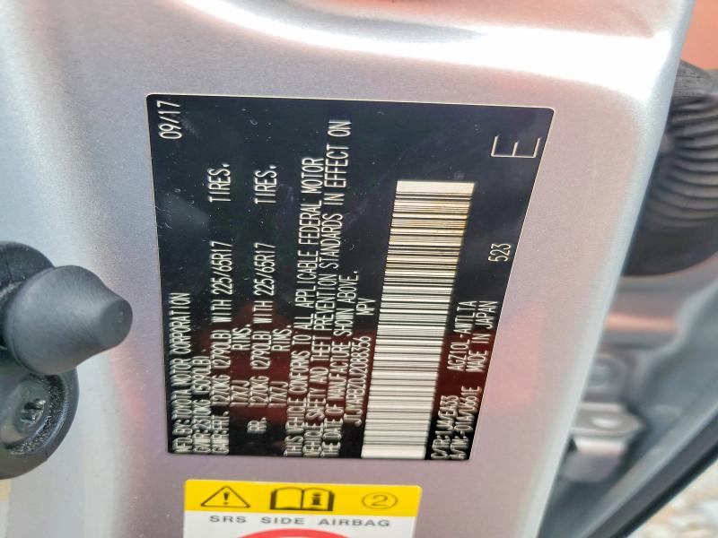 Продаж на аукціоні авто 2018 Lexus Nx 300, vin: JTJYARBZ0J2088356, номер лоту: 53705986