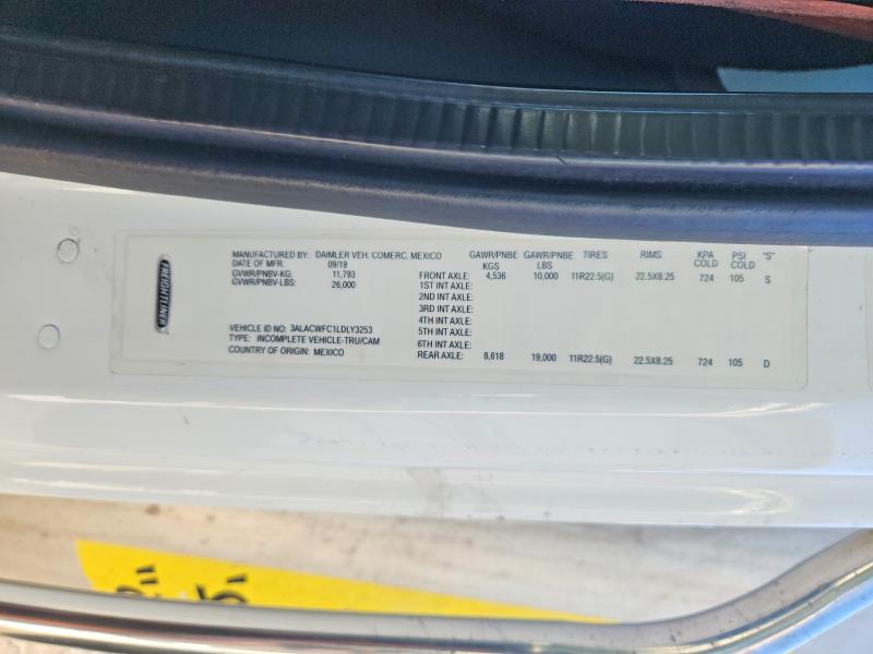 Продажа на аукционе авто 2020 Freightliner M2, vin: 3ALACWFC1LDLY3253, номер лота: 53459756