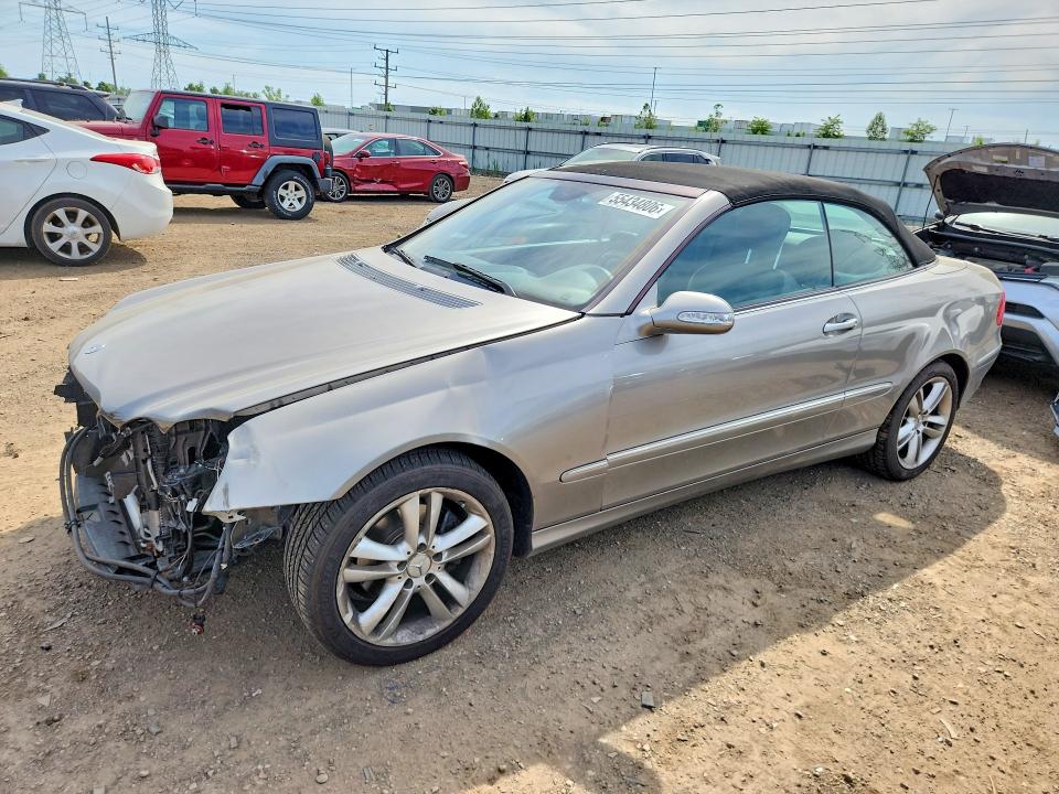 2006 Mercedes-benz Clk მანქანა იყიდება აუქციონზე, vin: WDBTK56G26T068542, აუქციონის ნომერი: 55434806