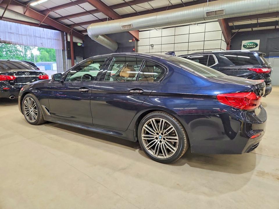 2018 Bmw M550i მანქანა იყიდება აუქციონზე, vin: WBAJB9C52JB035796, აუქციონის ნომერი: 54597356