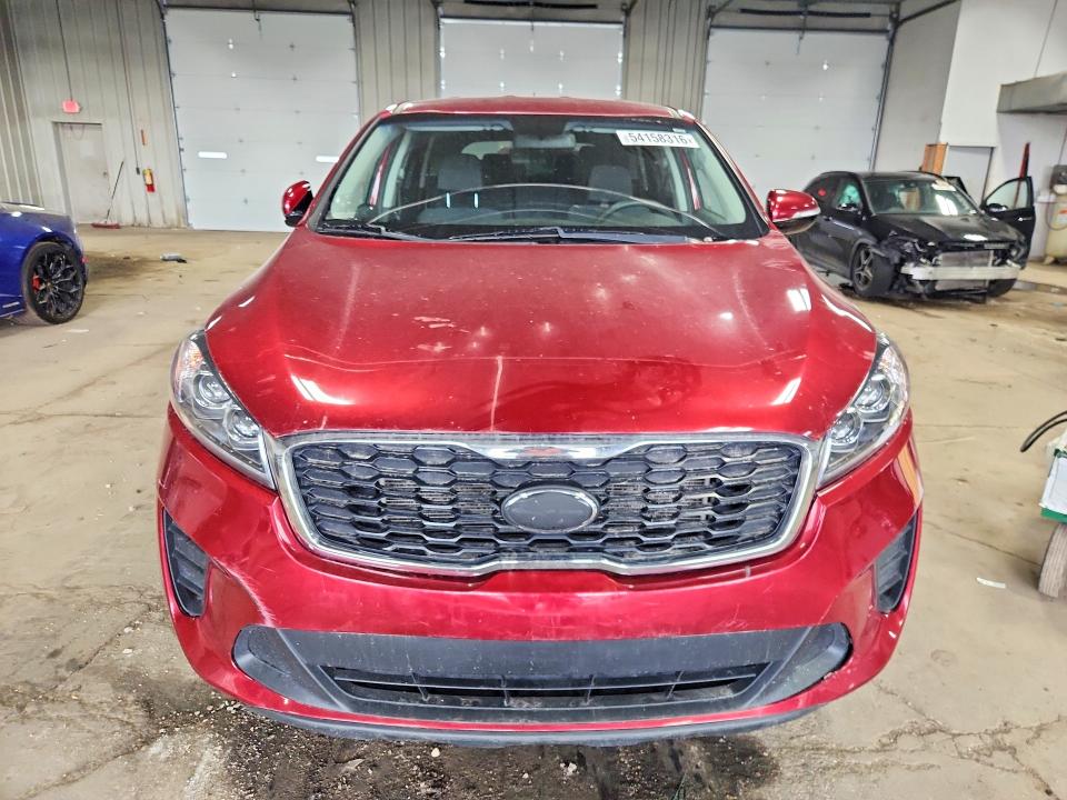 54158316 :رقم المزاد ، 5XYPG4A31KG498927 vin ، 2019 Kia Sorento مزاد بيع