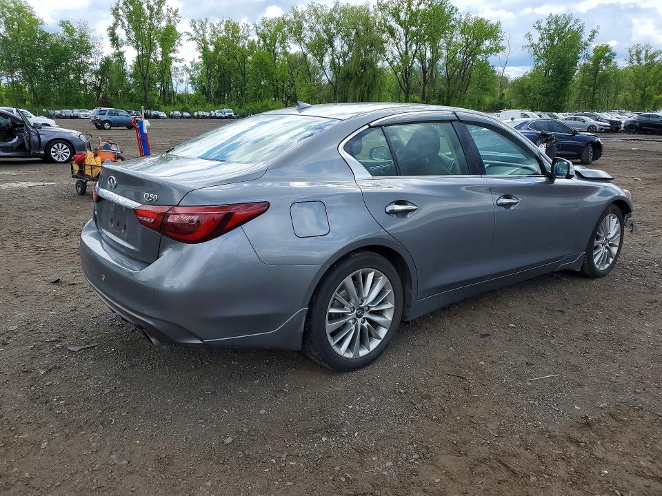Aukcja sprzedaży 2021 Infiniti Q50, vin: JN1EV7BR2MM750092, numer aukcji: 53496616
