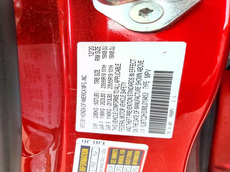 Auction sale of the 2021 Acura Rdx, vin: 5J8TC2H33ML019453, lot number: 52141926