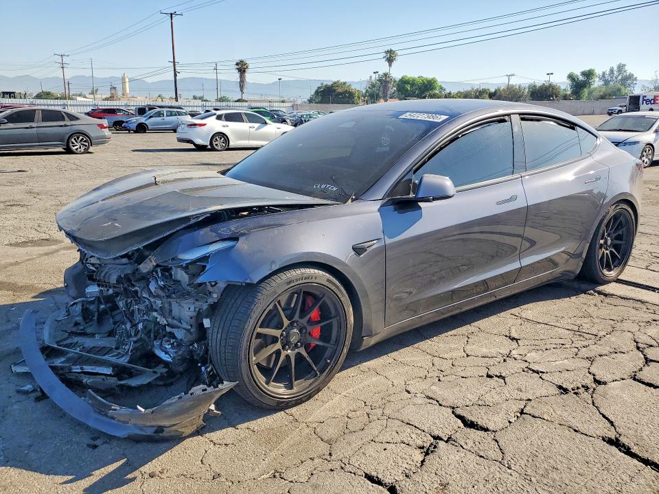54227986 :رقم المزاد ، 5YJ3E1EC4PF715740 vin ، 2023 Tesla Model 3 مزاد بيع