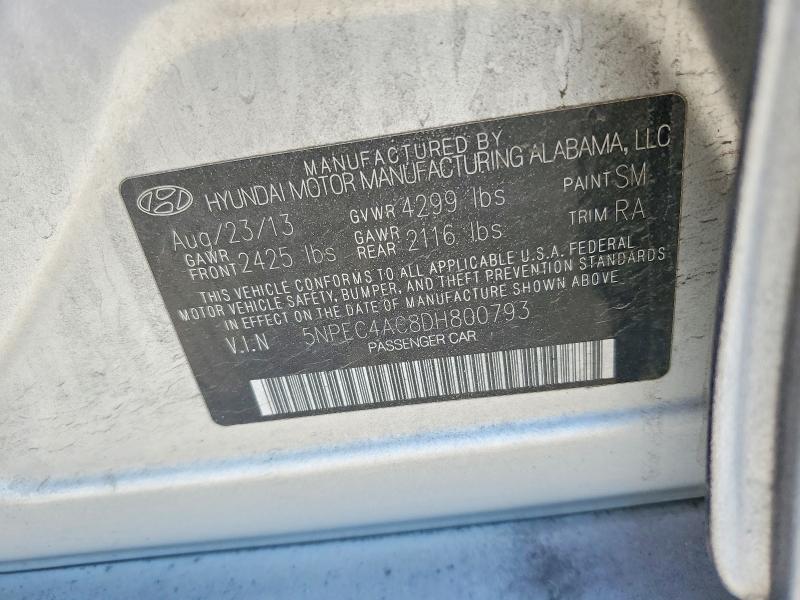 Aukcja sprzedaży 2013 Hyundai Sonata, vin: 5NPEC4AC8DH800793, numer aukcji: 53708906