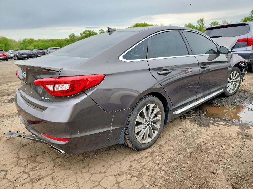53599066 :رقم المزاد ، 5NPE34AF9FH208445 vin ، 2015 Hyundai Sonata مزاد بيع