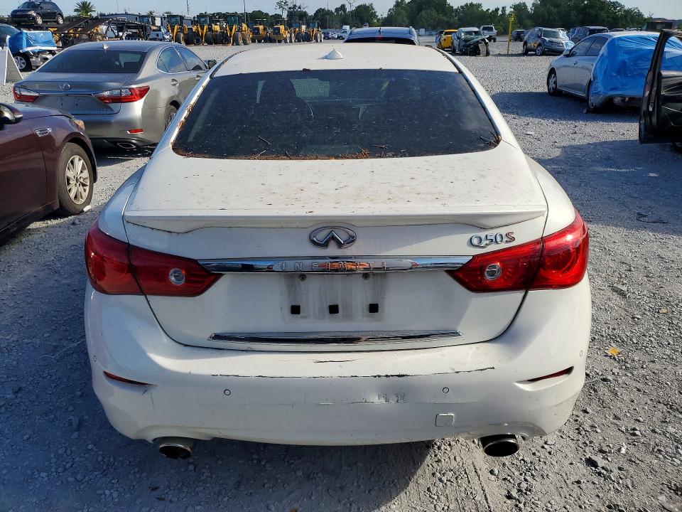 50780376 :رقم المزاد ، JN1BV7AP3FM337751 vin ، 2015 Infiniti Q50 مزاد بيع