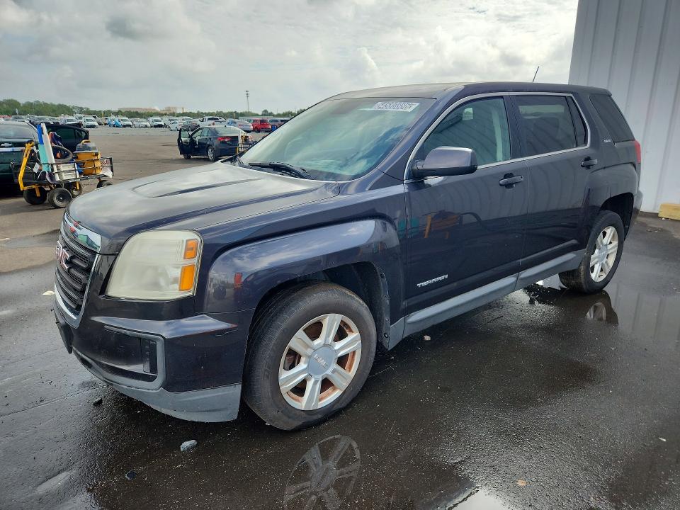 54580886 :رقم المزاد ، 2GKALMEK3G6182277 vin ، 2016 Gmc Terrain مزاد بيع