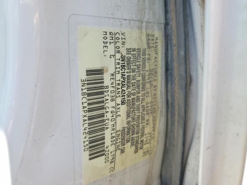 Aukcja sprzedaży 2010 Nissan Versa, vin: 3N1BC1APXAL424150, numer aukcji: 55635596