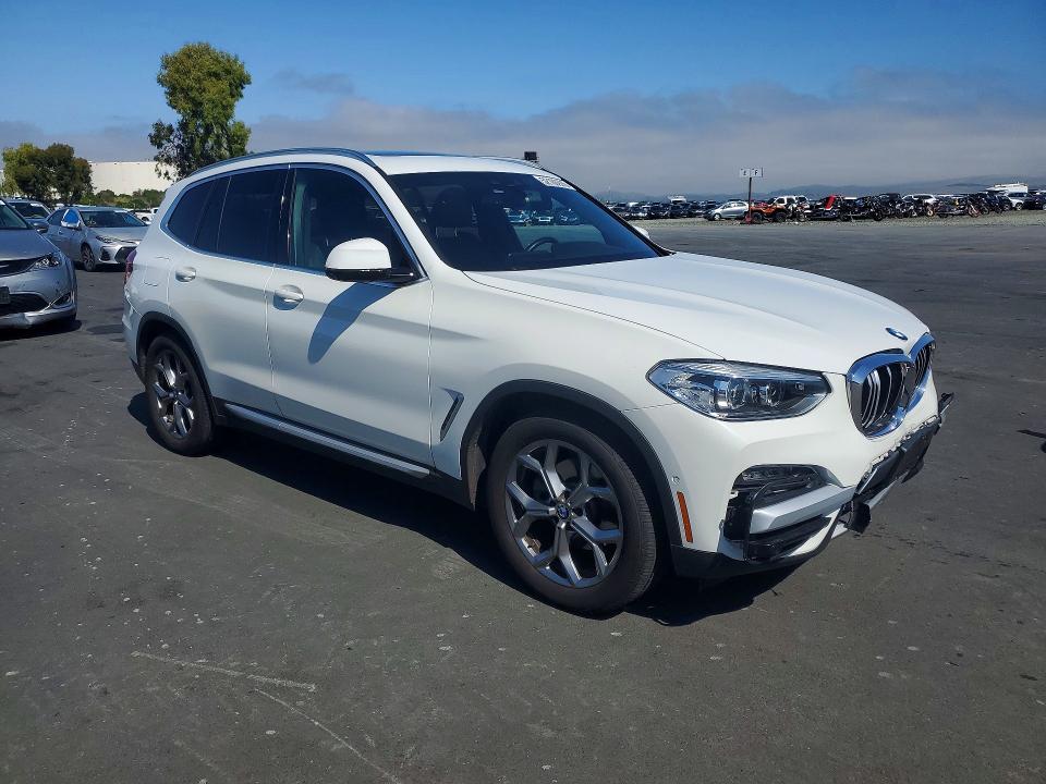 2021 Bmw X3 მანქანა იყიდება აუქციონზე, vin: 5UXTY3C04M9F43311, აუქციონის ნომერი: 52100976