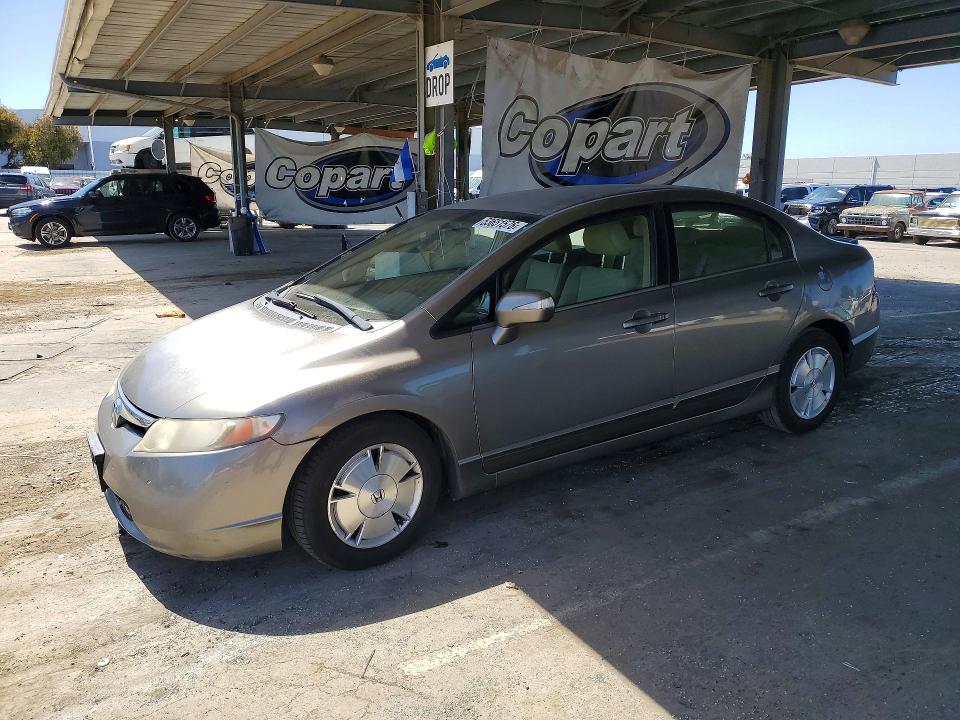 2006 Honda Civic მანქანა იყიდება აუქციონზე, vin: JHMFA36216S025499, აუქციონის ნომერი: 53651576