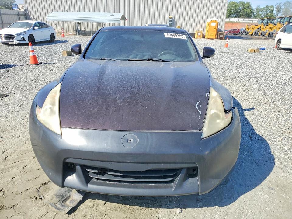 53869286 :رقم المزاد ، JN1AZ4EH5AM501365 vin ، 2010 Nissan 370z مزاد بيع