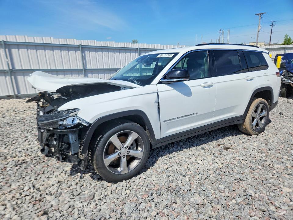 53416286 :رقم المزاد ، 1C4RJKBG2N8558595 vin ، 2022 Jeep Grand Cherokee مزاد بيع