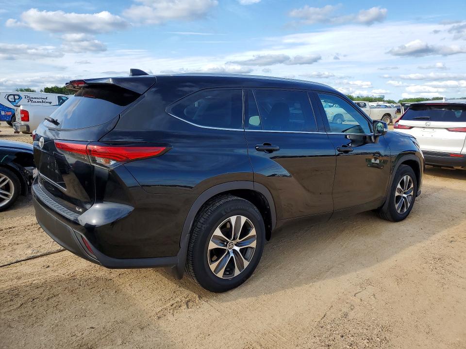 Aukcja sprzedaży 2022 Toyota Highlander, vin: 5TDGZRAH2NS539057, numer aukcji: 54583466