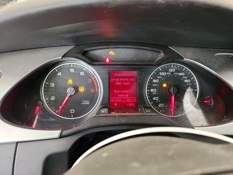 2012 Audi A4 მანქანა იყიდება აუქციონზე, vin: WAUSFAFL1CA087613, აუქციონის ნომერი: 54589186