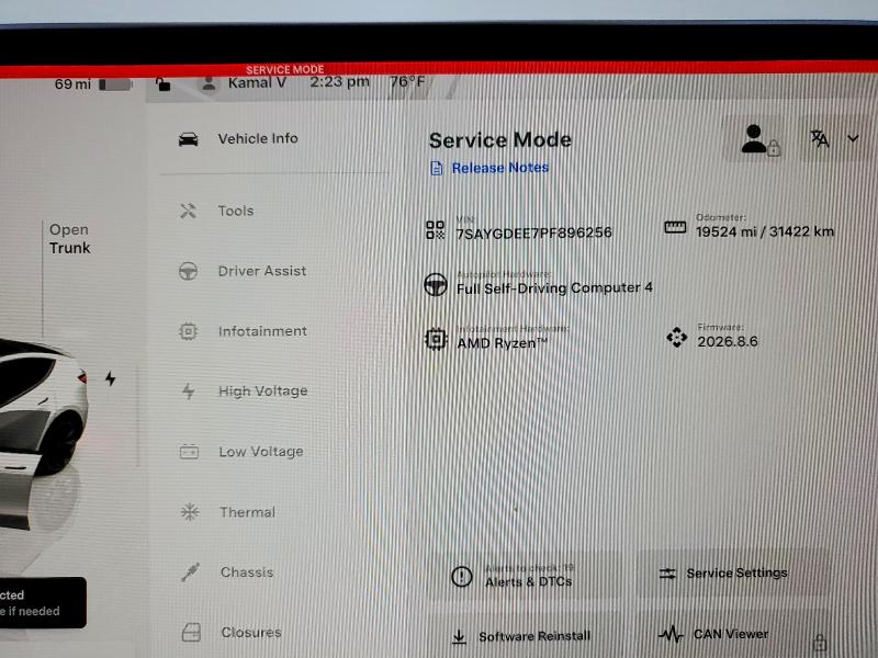 Aukcja sprzedaży 2023 Tesla Model Y, vin: 7SAYGDEE7PF896256, numer aukcji: 52249646