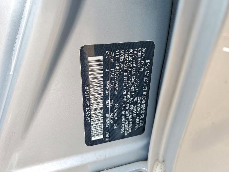 Aukcja sprzedaży 2020 Nissan Rogue Sport, vin: JN1BJ1CV0LW262107, numer aukcji: 52748626