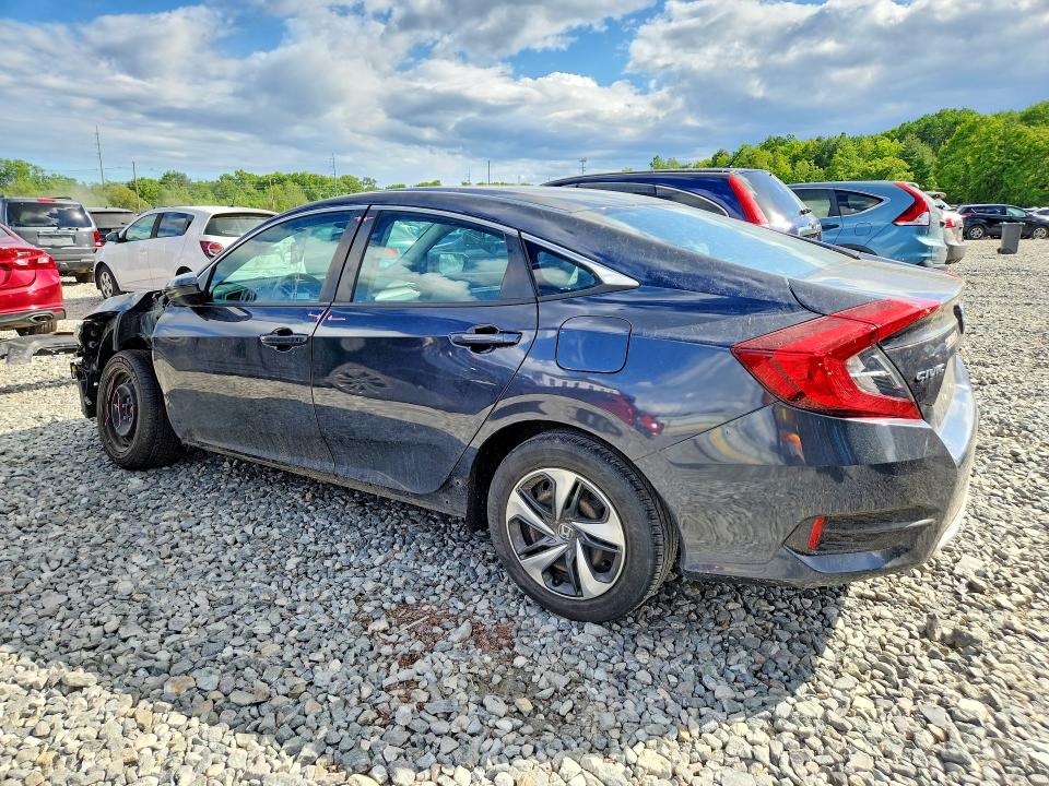 2019 Honda Civic მანქანა იყიდება აუქციონზე, vin: 2HGFC2F63KH592891, აუქციონის ნომერი: 54595546