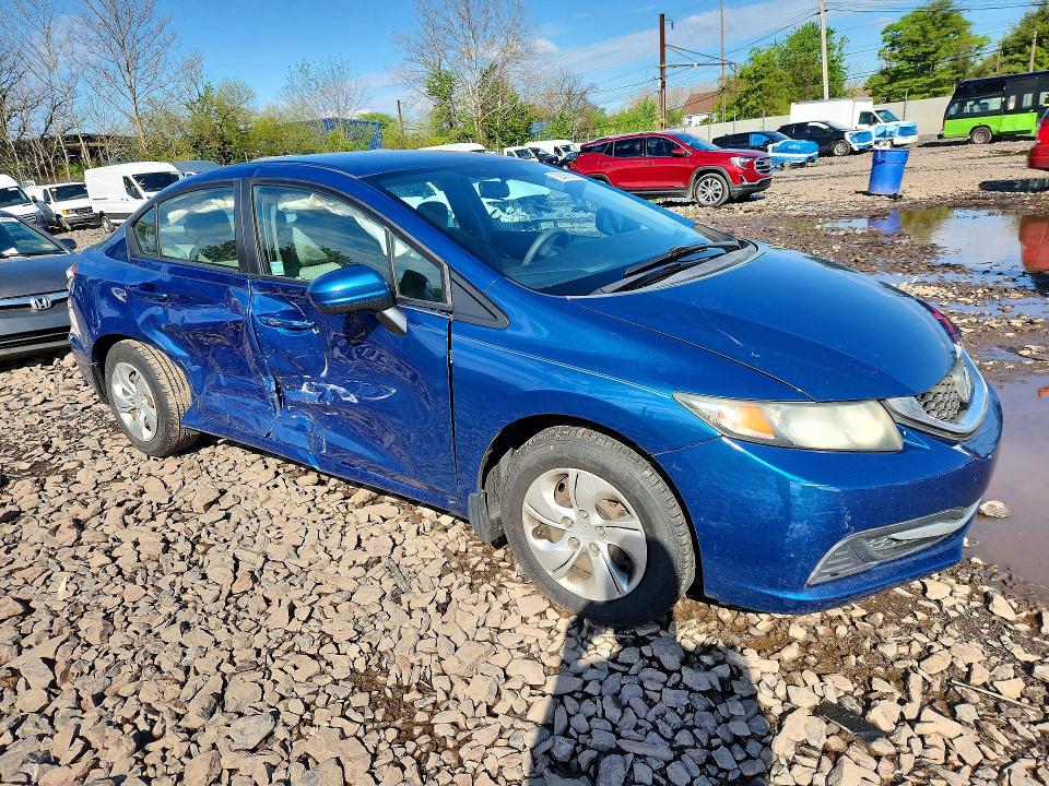 Продаж на аукціоні авто 2015 Honda Civic, vin: 19XFB2F53FE205296, номер лоту: 52458896