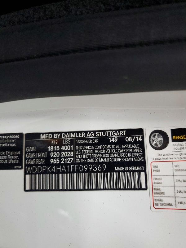 Продажа на аукционе авто 2015 Mercedes-benz Slk, vin: WDDPK4HA1FF099369, номер лота: 53449346