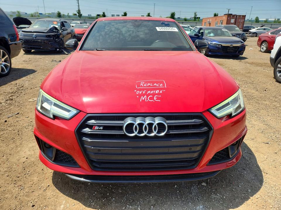 Продажа на аукционе авто 2019 Audi S4, vin: WAUB4AF49KA068854, номер лота: 54660426