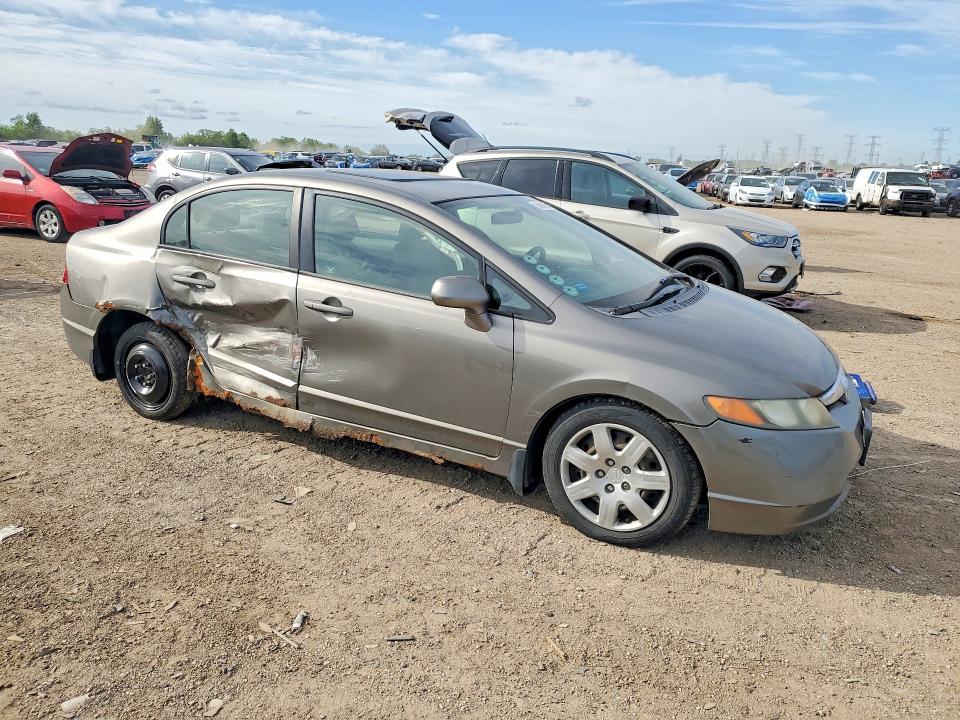 2007 Honda Civic მანქანა იყიდება აუქციონზე, vin: 1HGFA16527L047783, აუქციონის ნომერი: 54048836