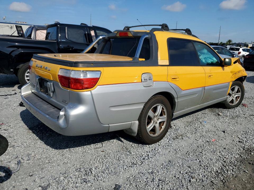 2003 Subaru Baja მანქანა იყიდება აუქციონზე, vin: 4S4BT61C637105919, აუქციონის ნომერი: 53297306