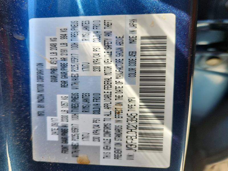 52741206 :رقم المزاد ، JM3KFABL0H0213845 vin ، 2017 Mazda Cx-5 مزاد بيع