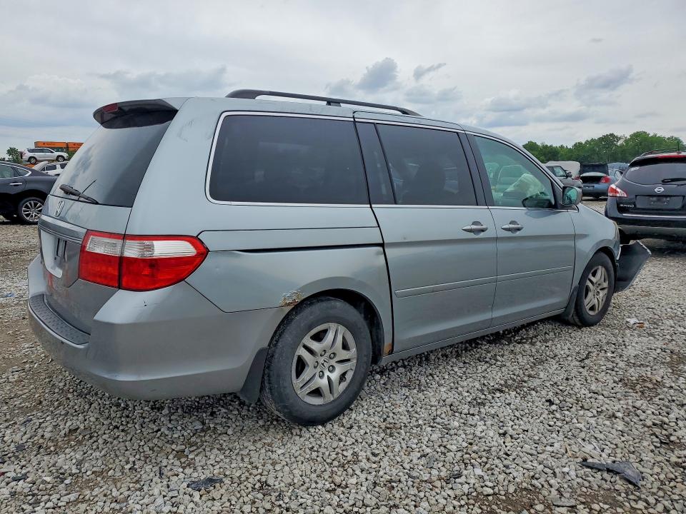 2007 Honda Odyssey მანქანა იყიდება აუქციონზე, vin: 5FNRL38747B119490, აუქციონის ნომერი: 54679026