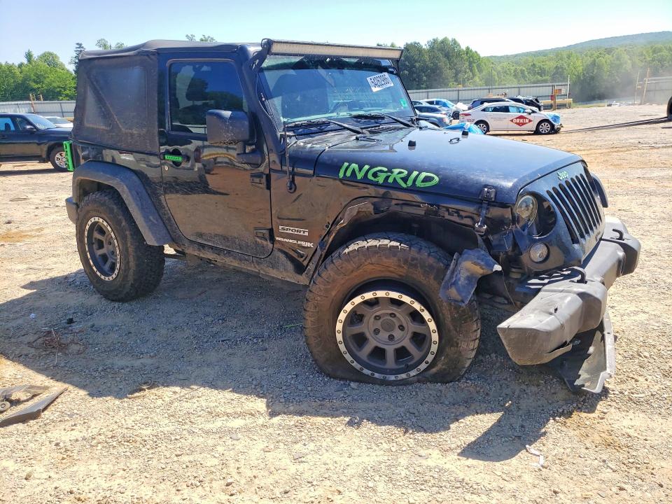 2018 Jeep Wrangler მანქანა იყიდება აუქციონზე, vin: 1C4AJWAGXJL837922, აუქციონის ნომერი: 54262986