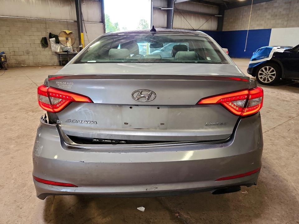 54654696 :رقم المزاد ، 5NPE34AF0FH012409 vin ، 2015 Hyundai Sonata مزاد بيع