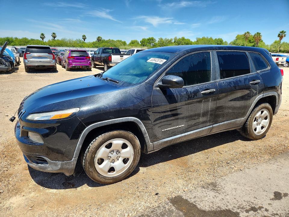 Продажа на аукционе авто 2016 Jeep Cherokee, vin: 1C4PJLABXGW127987, номер лота: 53842016