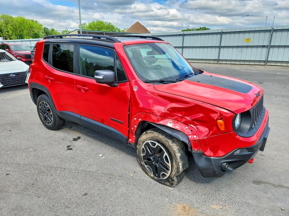 53977056 :رقم المزاد ، ZACCJBCB0HPG41268 vin ، 2017 Jeep Renegade مزاد بيع