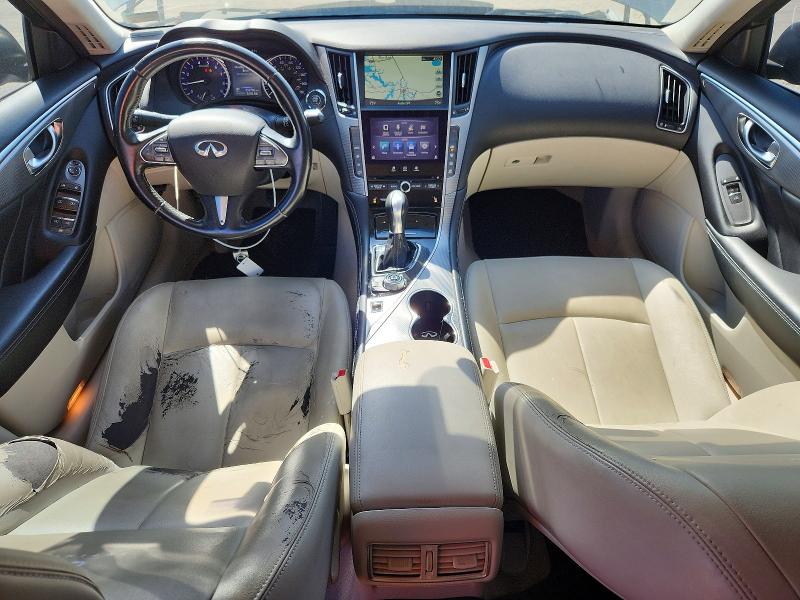 52719736 :رقم المزاد ، JN1BV7AP5EM689261 vin ، 2014 Infiniti Q50 مزاد بيع