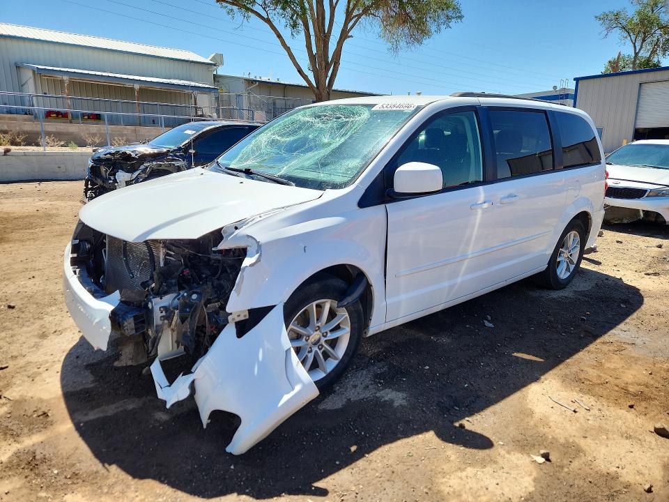 53384696 :رقم المزاد ، 2C4RDGCG8GR384137 vin ، 2016 Dodge Grand Caravan مزاد بيع