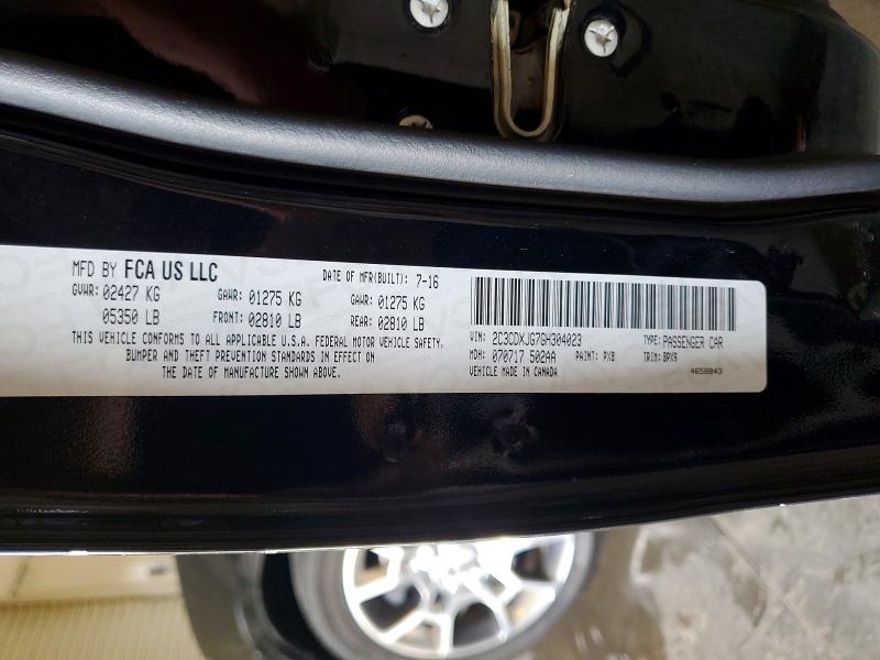 Aukcja sprzedaży 2016 Dodge Charger, vin: 2C3CDXJG7GH304023, numer aukcji: 53698406
