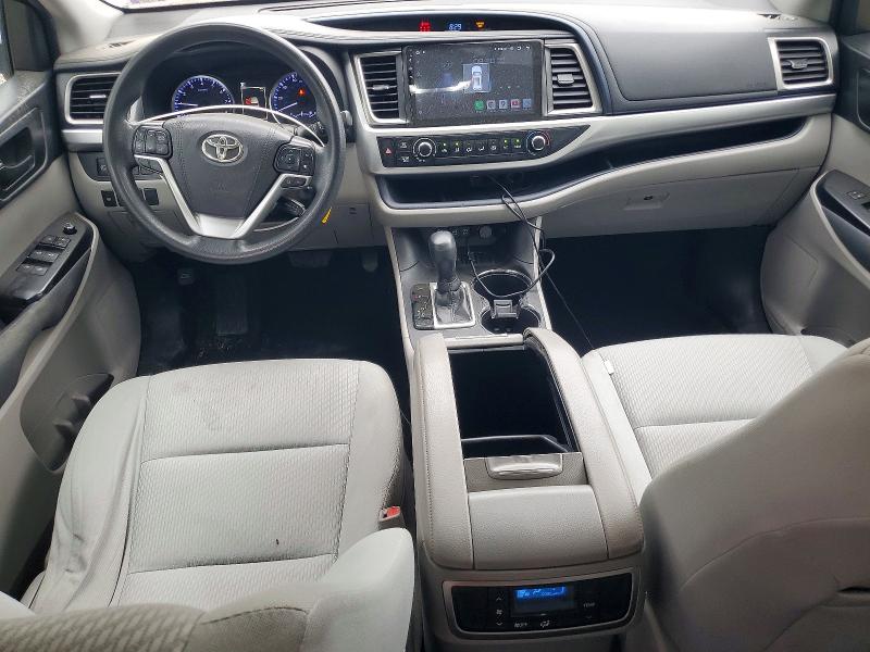 2019 Toyota Highlander მანქანა იყიდება აუქციონზე, vin: 5TDZZRFH5KS289732, აუქციონის ნომერი: 54456456