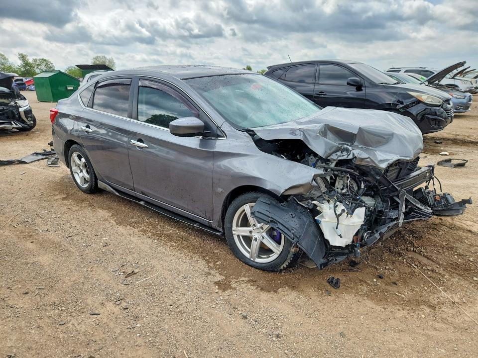 2016 Nissan Sentra მანქანა იყიდება აუქციონზე, vin: 3N1AB7AP6GY210477, აუქციონის ნომერი: 54059996