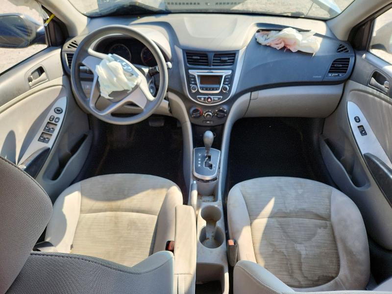55381006 :رقم المزاد ، KMHCT4AE6HU263213 vin ، 2017 Hyundai Accent مزاد بيع
