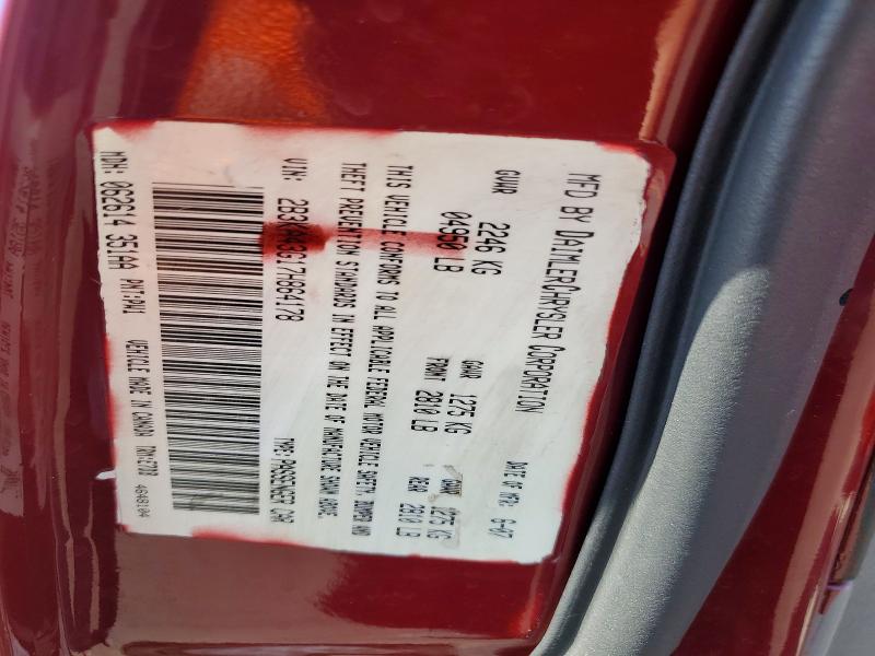 Aukcja sprzedaży 2007 Dodge Charger, vin: 2B3KA43G17H864178, numer aukcji: 53928536