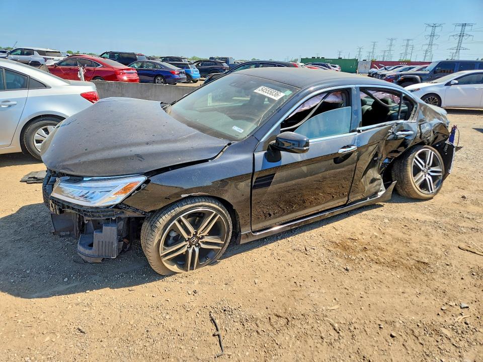 Auction sale of the 2017 Honda Accord, vin: 1HGCR3F91HA038032, lot number: 54555036