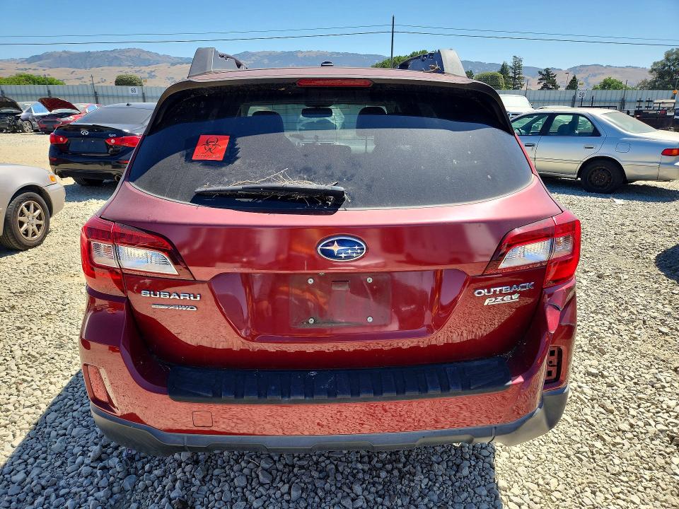 54540656 :رقم المزاد ، 4S4BSACC8F3252368 vin ، 2015 Subaru Outback مزاد بيع