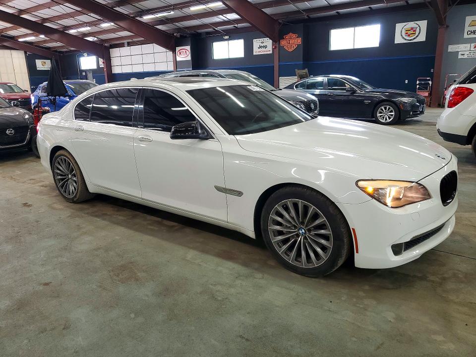 2012 Bmw 740 მანქანა იყიდება აუქციონზე, vin: WBAKB4C50CC576026, აუქციონის ნომერი: 54290646