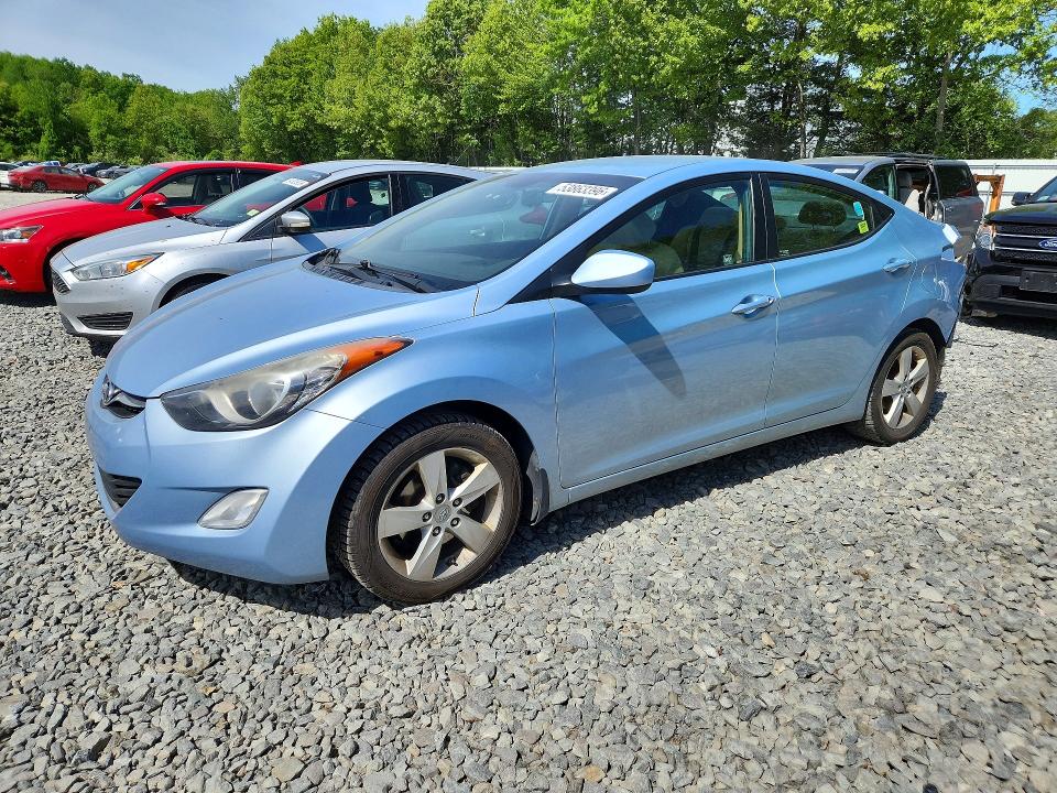 2012 Hyundai Elantra მანქანა იყიდება აუქციონზე, vin: KMHDH4AE3CU413549, აუქციონის ნომერი: 53863396