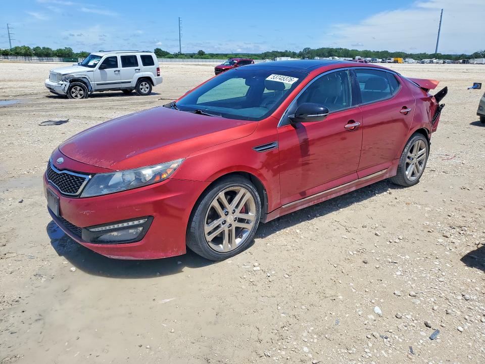 Auction sale of the 2013 Kia Optima, vin: 5XXGR4A66DG122929, lot number: 53745376